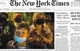 Edición Impresa del New York Times.