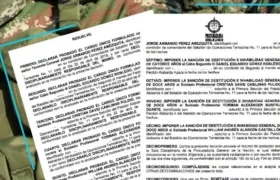 Parte del fallo de la Procuraduría.