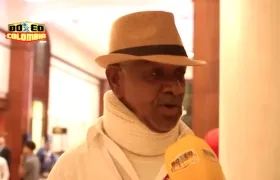 Exboxeador Bernardo Caraballo.