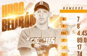 Hugo Beltrán es refuerzo para los Gigantes de Barranquilla.