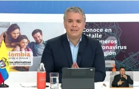 Iván Duque, presidente.