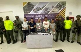 Alias Brayan y otros cuatro capturados.