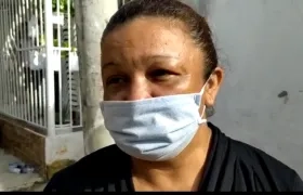 Yenny Flórez, madre de Daniela Espitia.