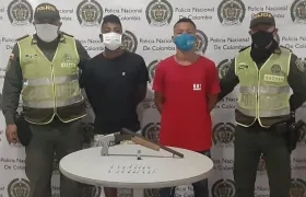 Adalberto De la Hoz Ávila, de 20 años; Daniel Narváez Sánchez, de 18.