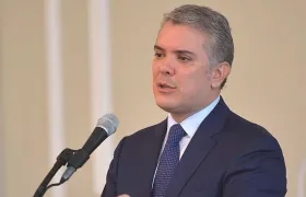 Iván Duque, presidente.