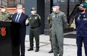 El Ministro de Defensa, Carlos Holmes Trujillo.