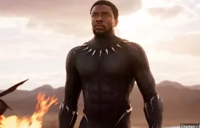 Chadwick Boseman interpretó al superhéroe "Black Panther".