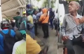 Protestas de mototaxistas.