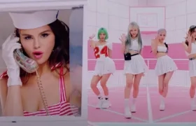 Selena Gómez y las surcoreanas Blackpink.