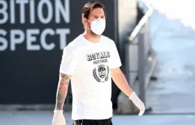 Lionel Messi no se presentó hoy al club.