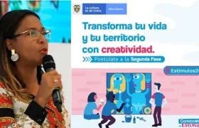 Ministra de Cultura, Carmen Inés Vásquez Camacho.