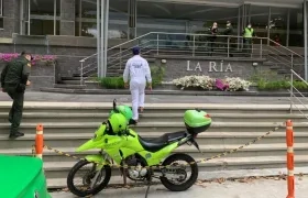 Edificio donde ocurrieron los hechos.