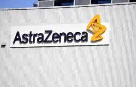 Vista de la sede de AstraZeneca. 