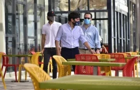 El Alcalde de Barranquilla, Jaime Pumarejo.