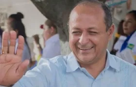 El Alcalde de La Jagua del Ibirico, Ovelio Jiménez.