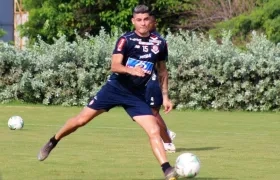 Michael Rangel, goleador colombiano al servicio del Junior.