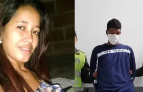 Katiuska Rángel, mujer muerta; y Aldair Carreño, agresor. 