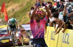 Daniel Felipe Martínez, ciclista colombiano. 