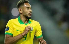Matheus Cunha, delantero brasileño. 