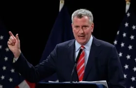 Alcalde de Nueva York, Bill de Blasio.