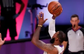 LeBron James comanda al equipo angelino. 