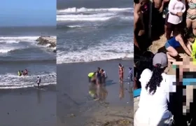 Imágenes del suceso.