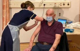 Brian Pinker, de 82 años.