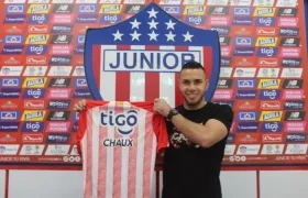 Eder Chaux, nuevo arquero de Junior. 