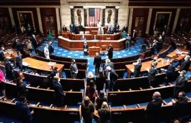 Congreso en pleno de Estados Unidos.
