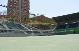 Parque Distrital de Raquetas, sede del Torneo Juvenil de Barranquilla. 