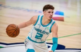 LaMelo Balla, jugador de los Charlotte Hornets.