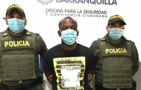 El presunto homicida capturado.