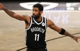  Kyrie Irving, jugador de los Nets. 