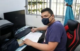 Alejandro Salas, estudiante con "puntaje perfecto" en las Pruebas Saber.
