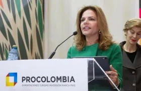 La presidenta de ProColombia, Flavia Santoro.