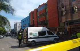 Lugar donde se perpetró el atentado.