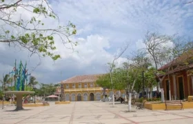 Plaza de Puerto Colombia.