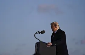 El presidente estadounidense saliente, Donald Trump.