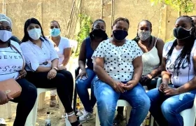 Mujeres afro de Malambo.