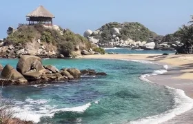 Imagen del Parque Tayrona.