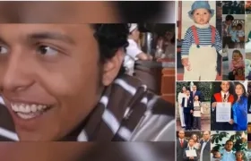 Luis Andrés Colmenares en imágenes publicadas por su padre.