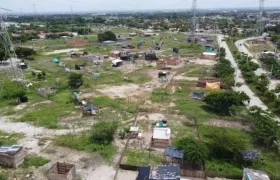 Invasión de predios en Soledad. 