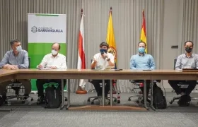 El mandatario y la firma Royal Haskoning DHV dieron a conocer detalles acerca de Puerto Futuro.