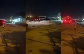 Momento del traslado de Alex Saab hasta una prisión en Miami.