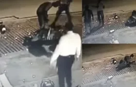 Imágenes del accidente en la calle 74 con 49C.