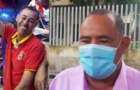 Israel Antonio Insignares Tinoco y su tío José Del Valle.