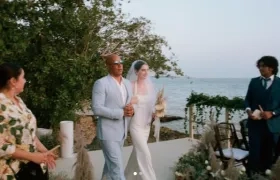 El actor Vin Diesel y Meadow Walker, hija de Paul.