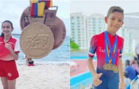 Laudith Cabrera y Hadid González. 