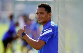 Carlos Bacca, delantero porteño. 