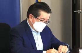 Fernando Ruiz, Ministro de Salud.